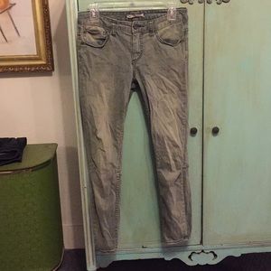 Free people olive green moto pants!